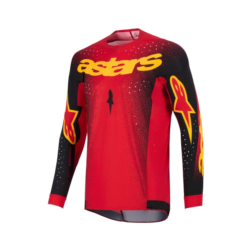 Supertech Scenz Jersey Red/Black/Yellow