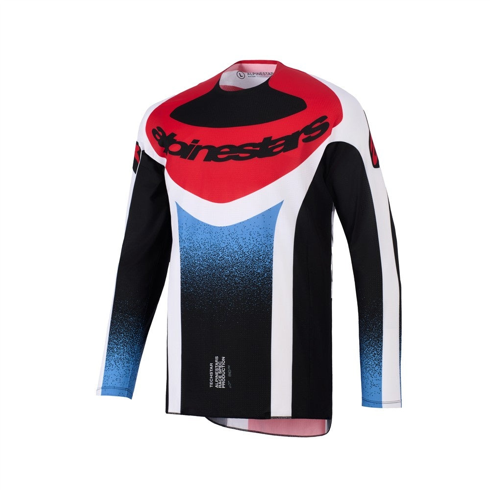 Techstar Knif Jersey Black/White/Red