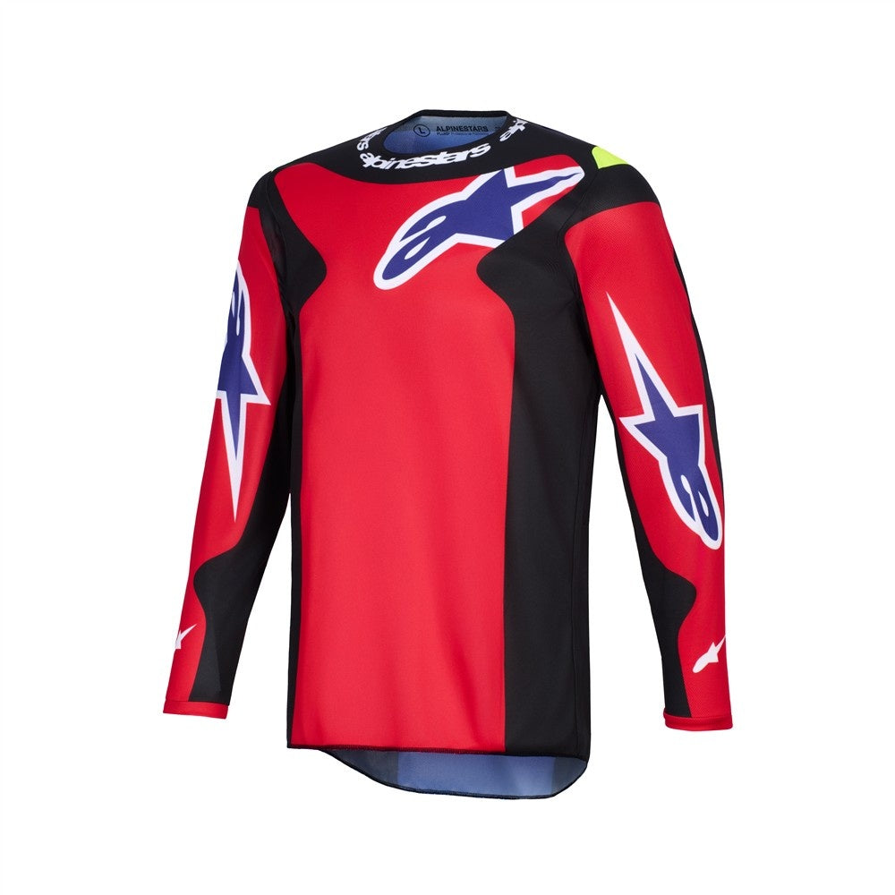 Fluid Grid Jersey Red/Black/Purple