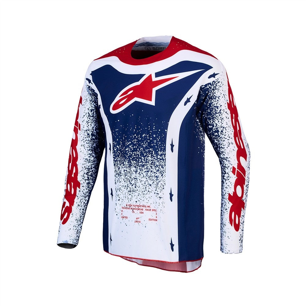 Techstar LE Unity Jersey Red/White/Blue