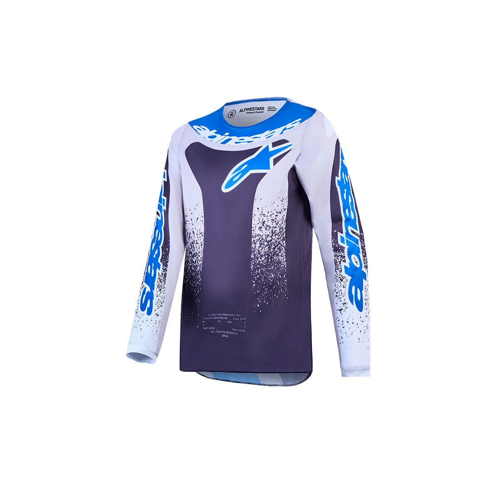 Youth Fluid Drag Jersey Graystone/Light Lilac/UCLA Blue/Black