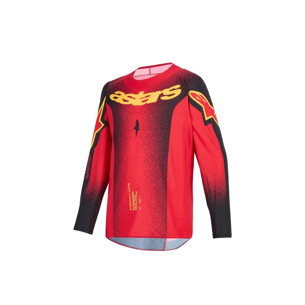 Youth Supertech Scenz Jersey Red/Black/Yellow