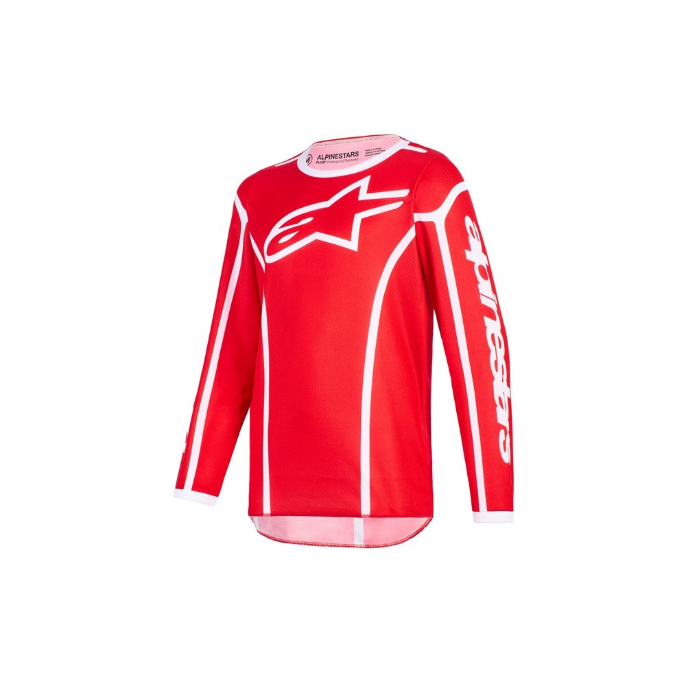 Youth Fluid Apex Jersey Red/White