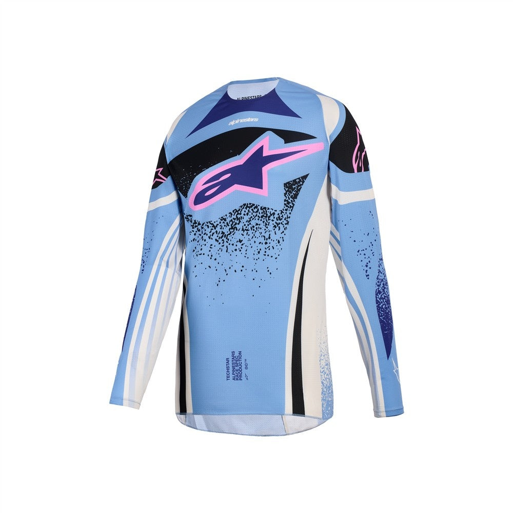Stella Techstar Nomur Jersey Light Blue/Off White/Black