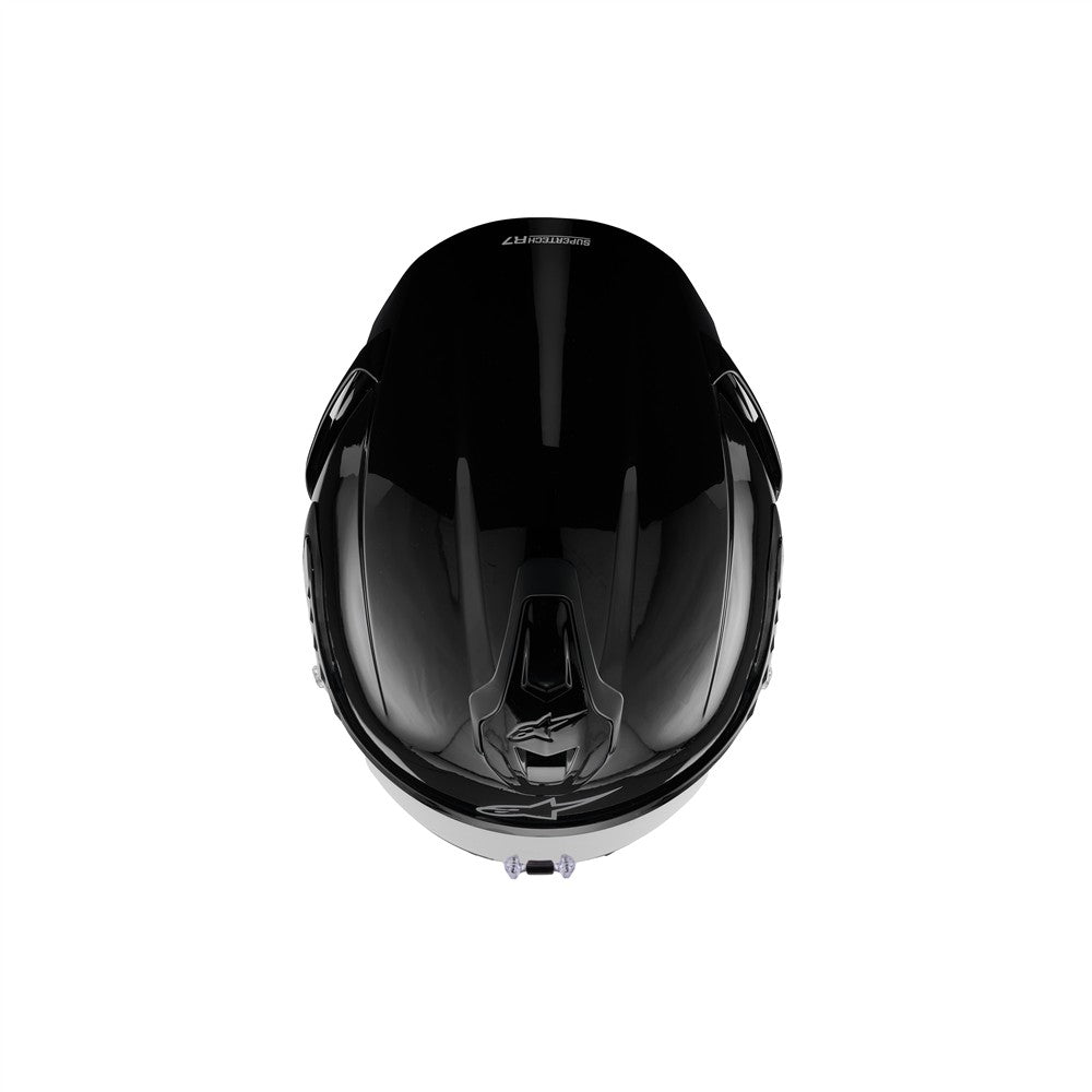 Supertech R7 Helmet Solid Black Gloss