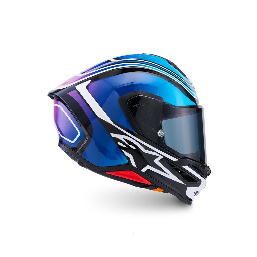 Supertech R7 Helmet Zeal Black/Blue/Pink Fluoro/White Gloss