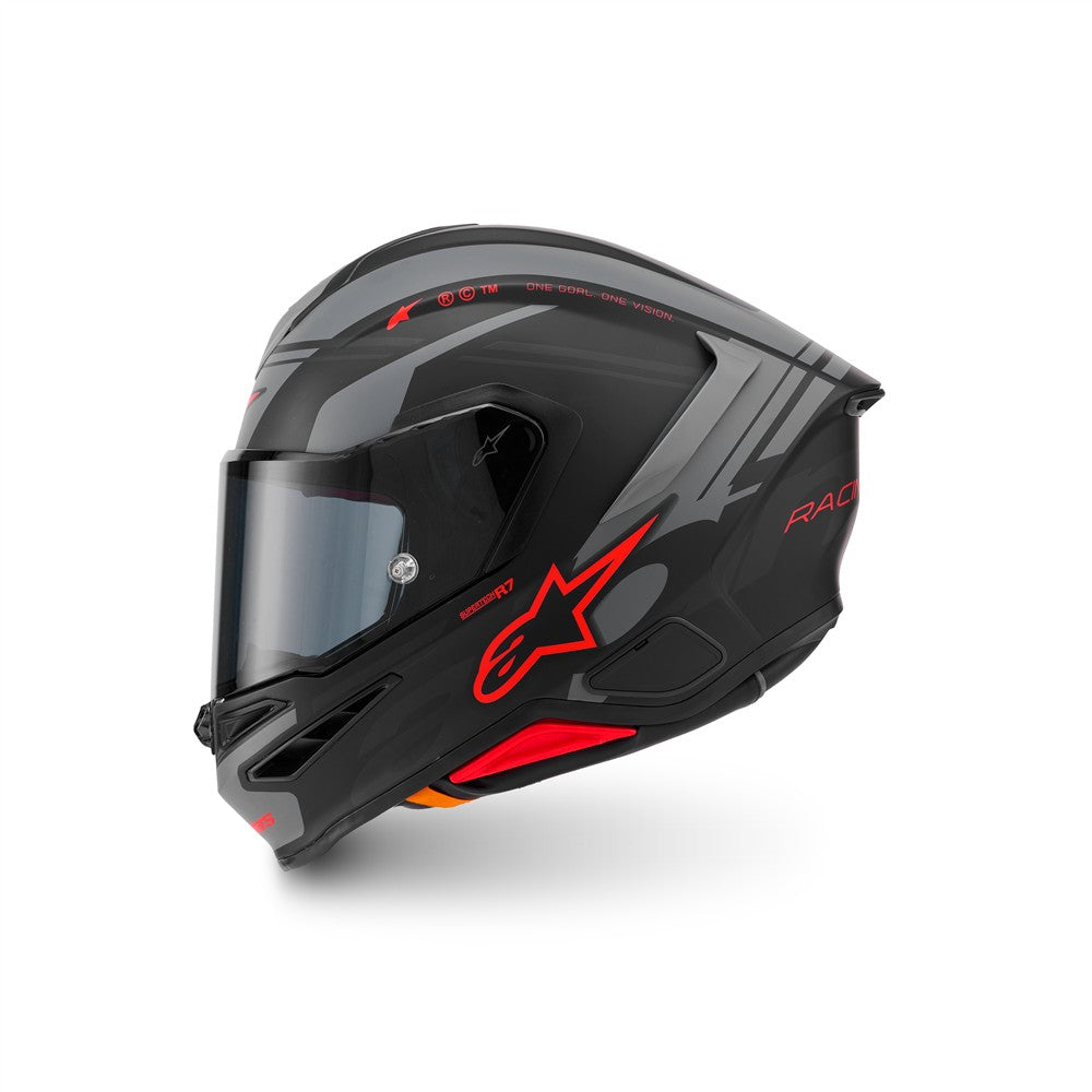 Supertech R7 Helmet A-Core Black/Gray/Red Matte