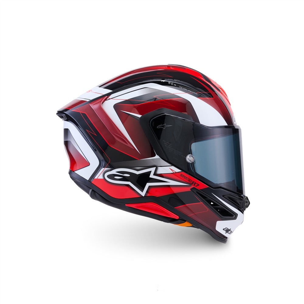 Supertech R7 Helmet Kinetis Black/Red/White Gloss
