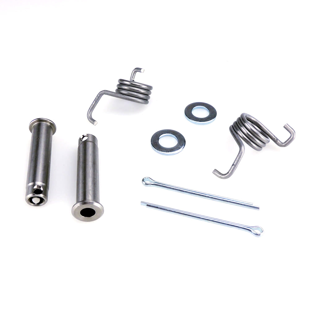 FOOTREST PIN & SPRING SET 10MM X 48MM STAINLESS 360MX KAWASAKI KX250F 06-23, KX450F 06-23/Yamaha YZ