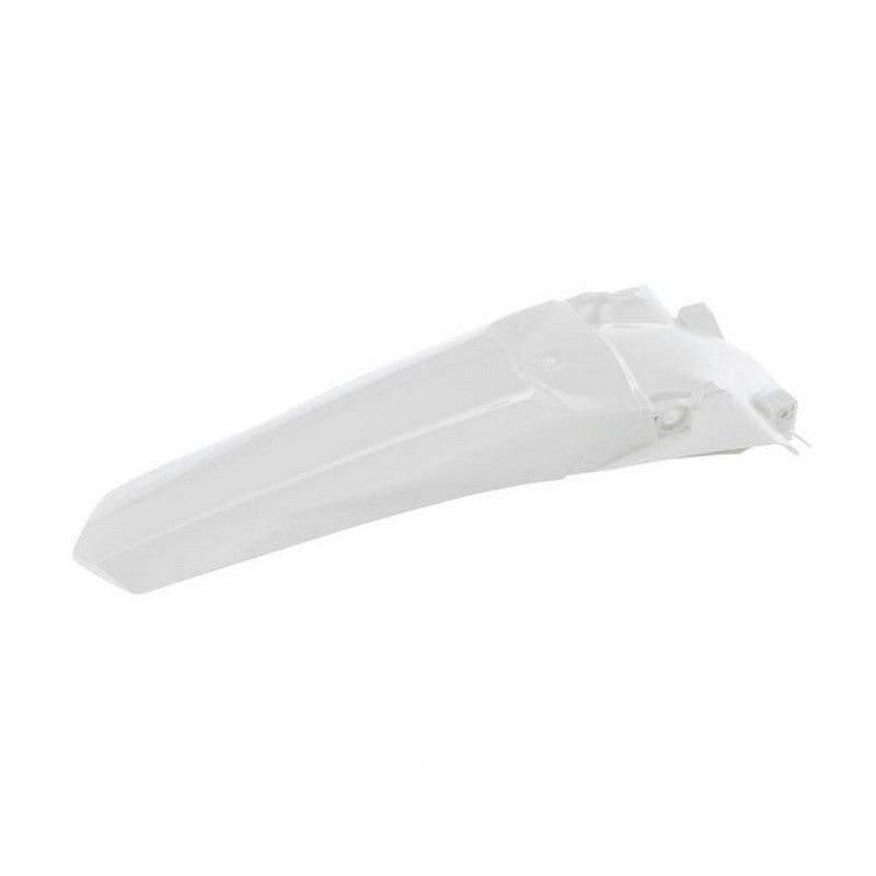 REAR FENDER RTECH WHITE HONDA CRF250R 14-17 CRF450R 13-16