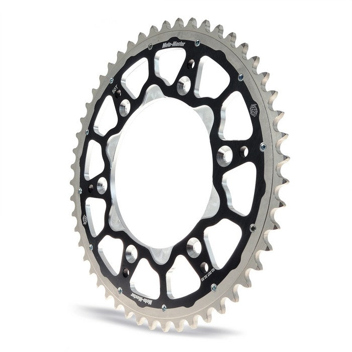 SPROCKET MOTO MASTER REAR FUSION DUAL RING 50T BLACK KAWASAKI KLX SUZUKI DR DRZ RM RMX RMZ