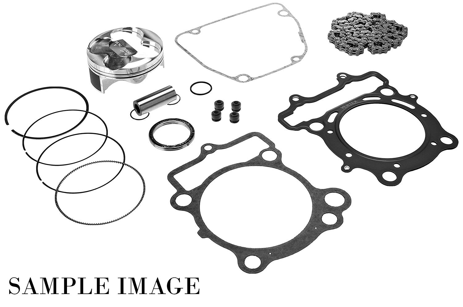 TOP END PISTON KIT VERTEX 76.96MM KAWASAKI KX250F 06-08