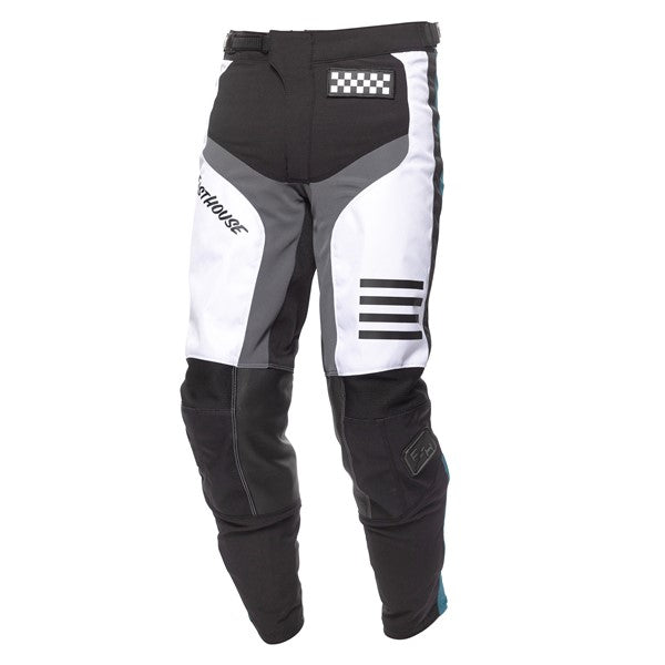 Grindhouse Mod Pant - White/Black/Marine