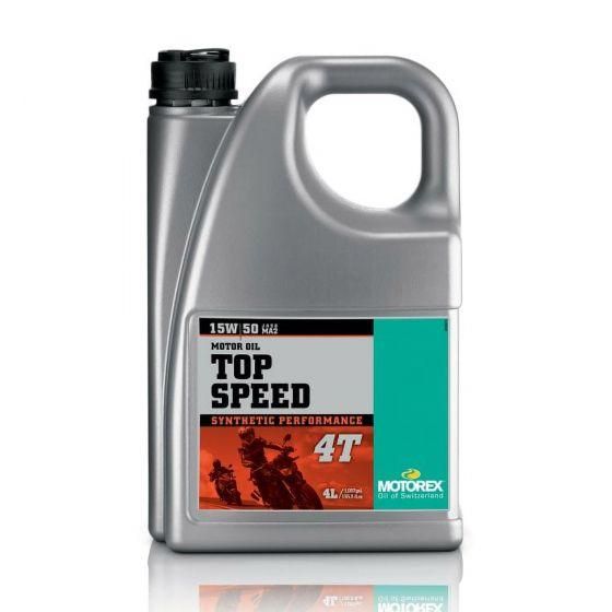 Motorex TOP SPEED 4T 15W/50 JASO MA 2 4LTR
