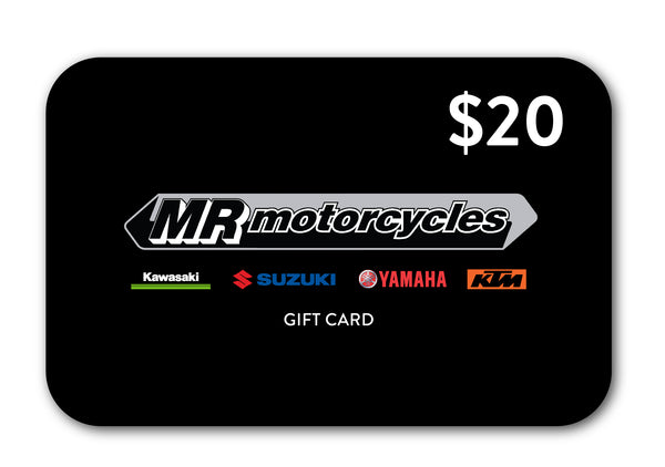 MR Motorcycles $20 Gift Card