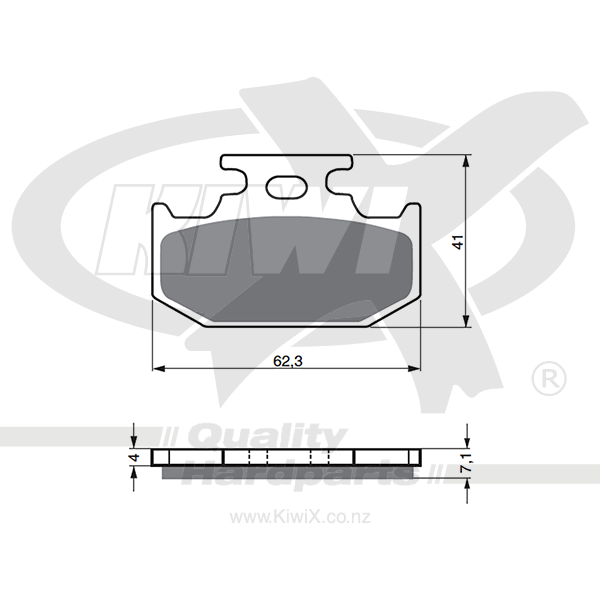 KiwiX Sintered Viking HB Pads 317
