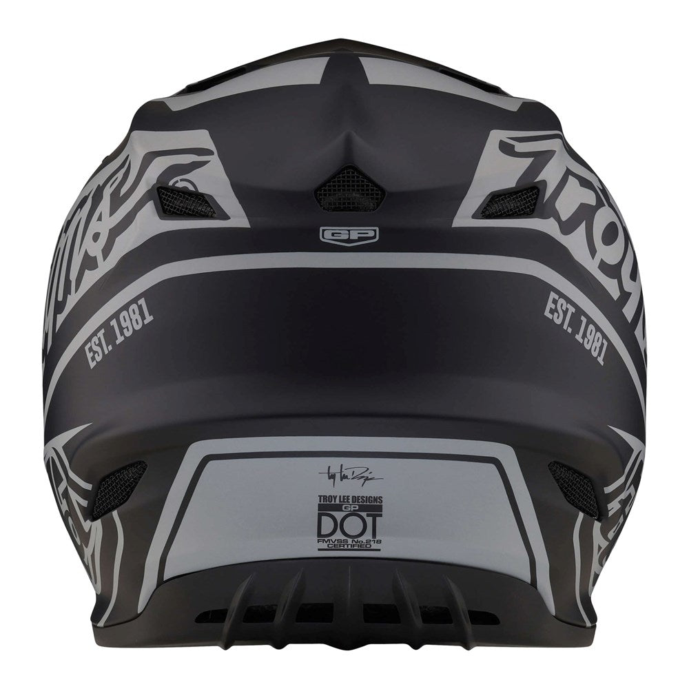 GP HELMET SLICE BLACK / GRAY