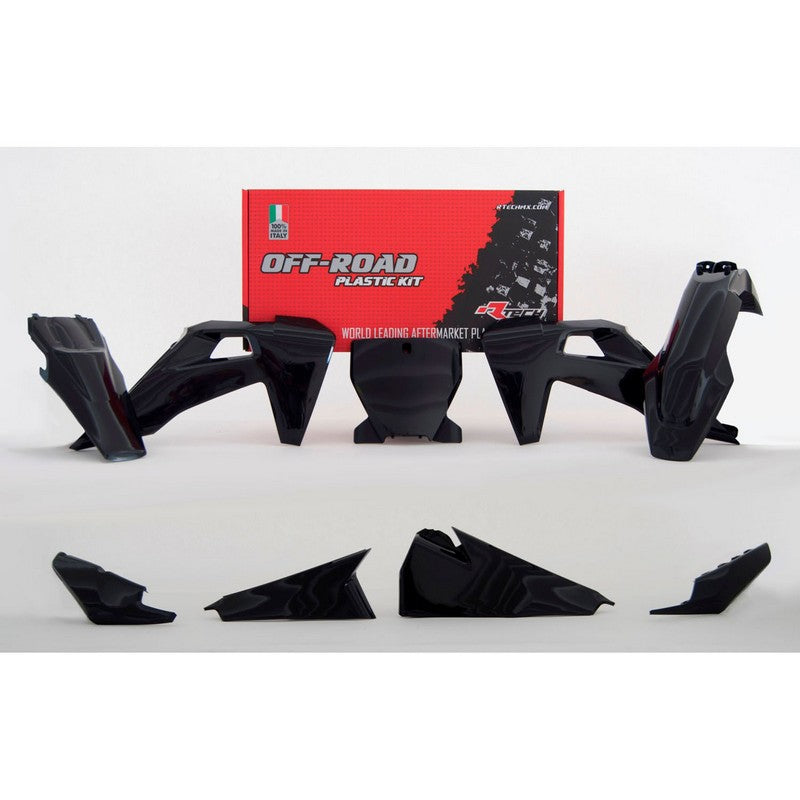 PLASTICS KIT RTECH 6 PIECE BLACK HUSQVARNA FC FX TC TX