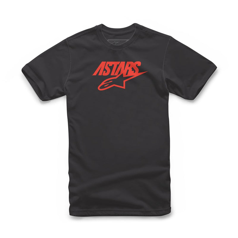 Mixit Tee Black/Fluoro Red