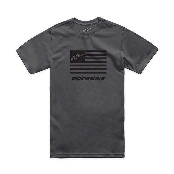 Flag CSF Tee Charcoal/Black