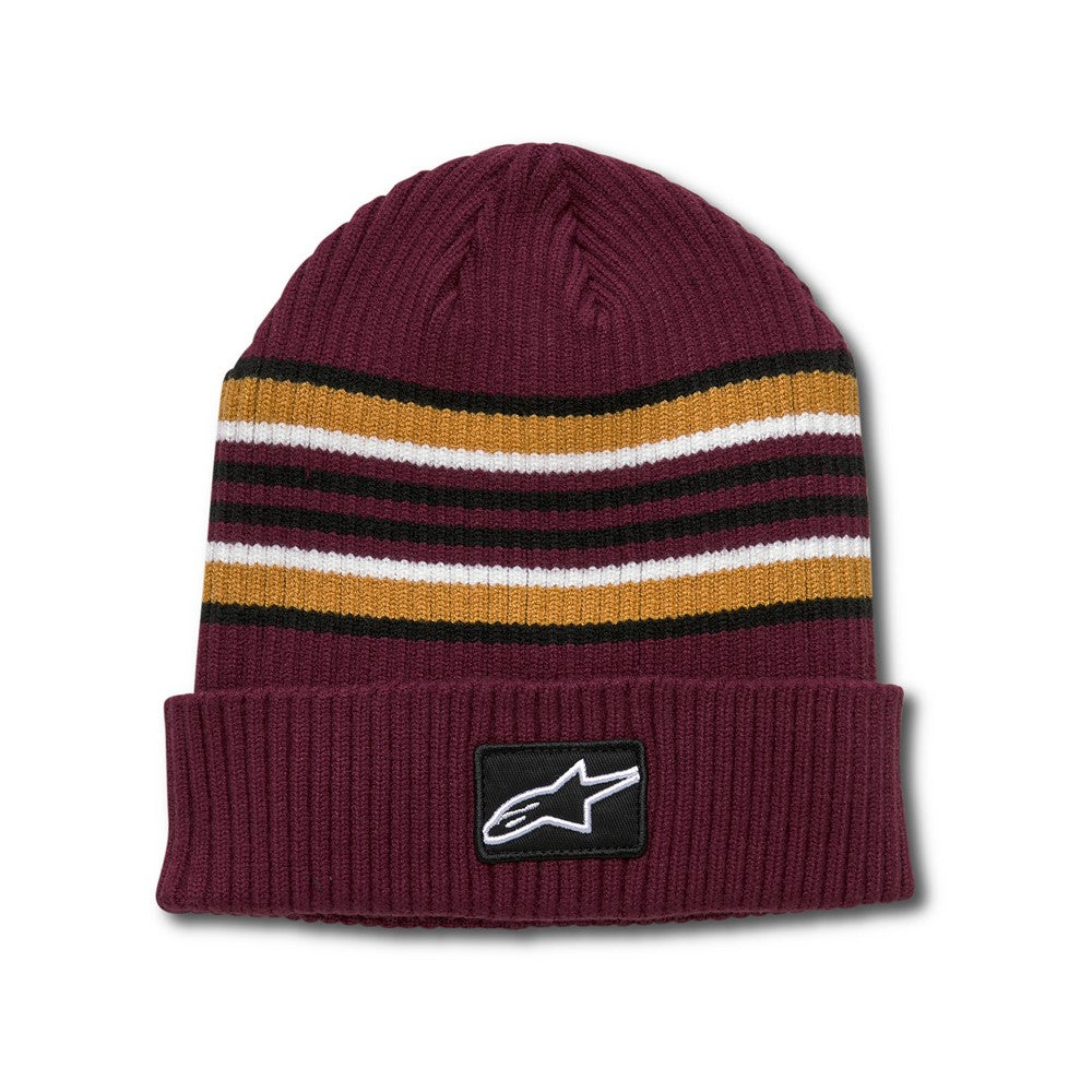 Bolted Cuff Beanie Maroon