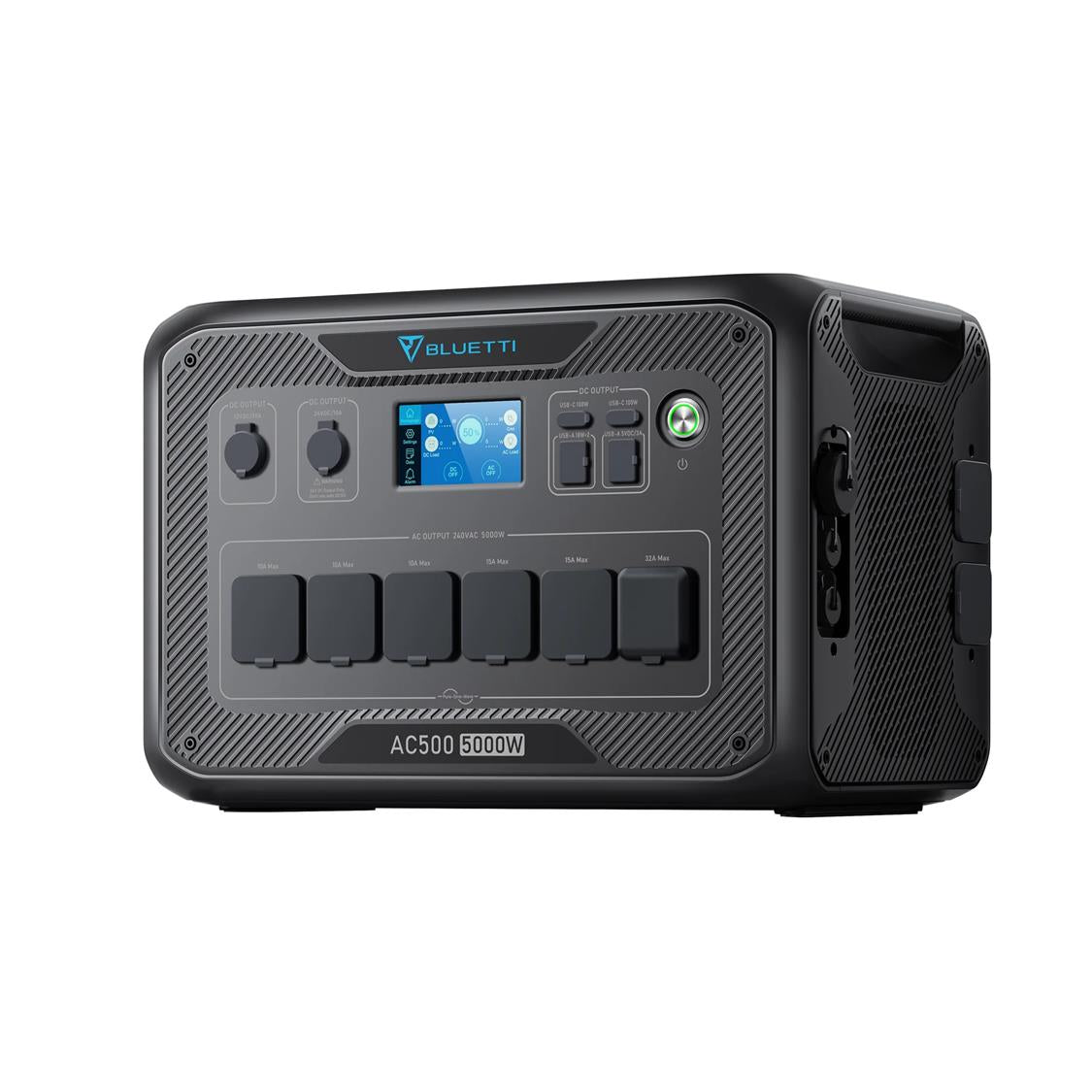 BLUETTI AC500 EXPANDABLE HOME & PORTABLE POWER STATION | 5000W (10000W SURGE)