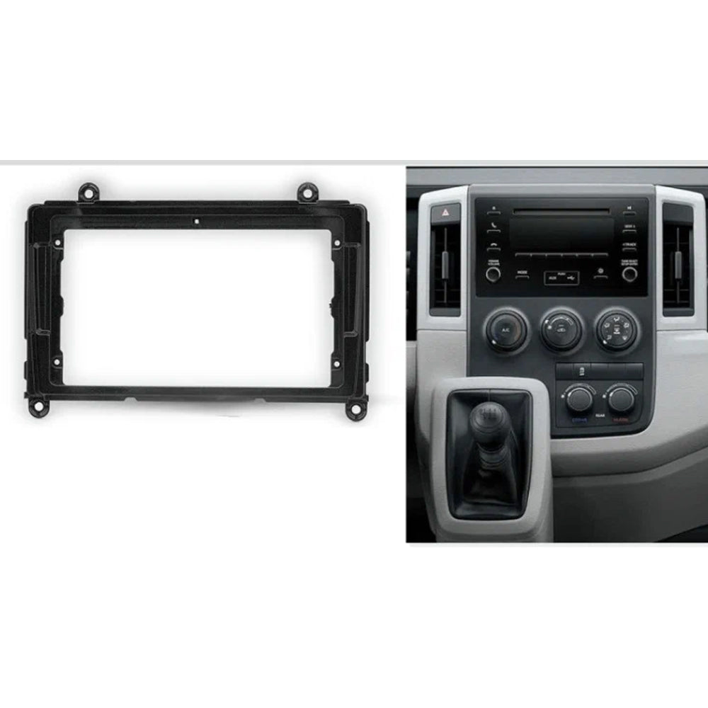 FITTING KIT 9" DASH TOYOTA HIACE GRANVIA 2019 ON (BLACK)