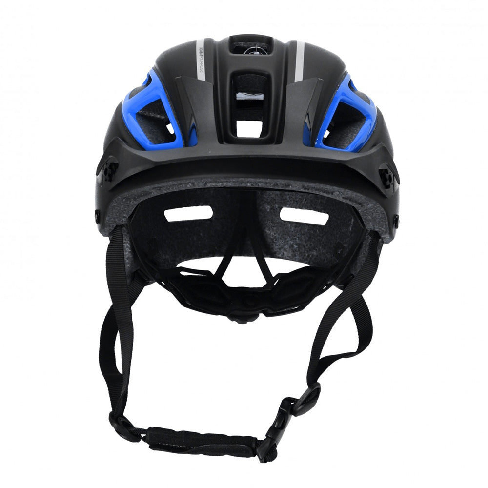 ACERBIS DoubleP MTB Helmet-Black Blue