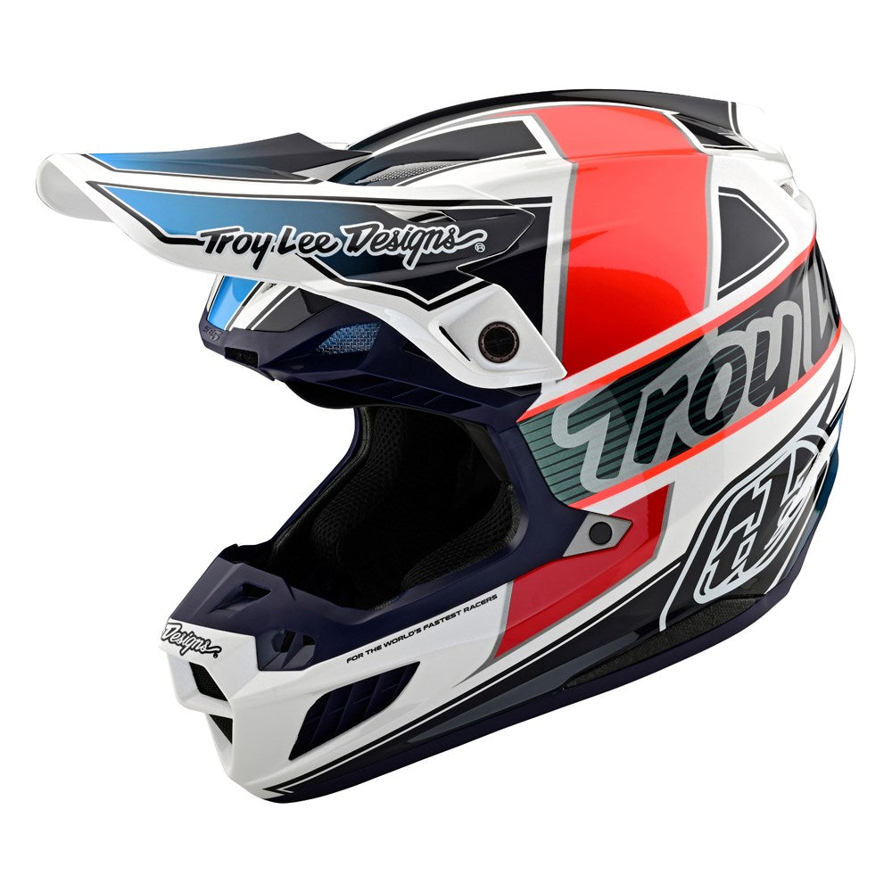 SE5 ECE COMPOSITE HELMET TEAM WHITE / BLACK