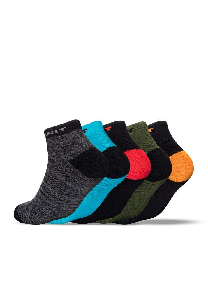 MENS SOCKS - LO-LUX - 5 PACK - FREQUENCY