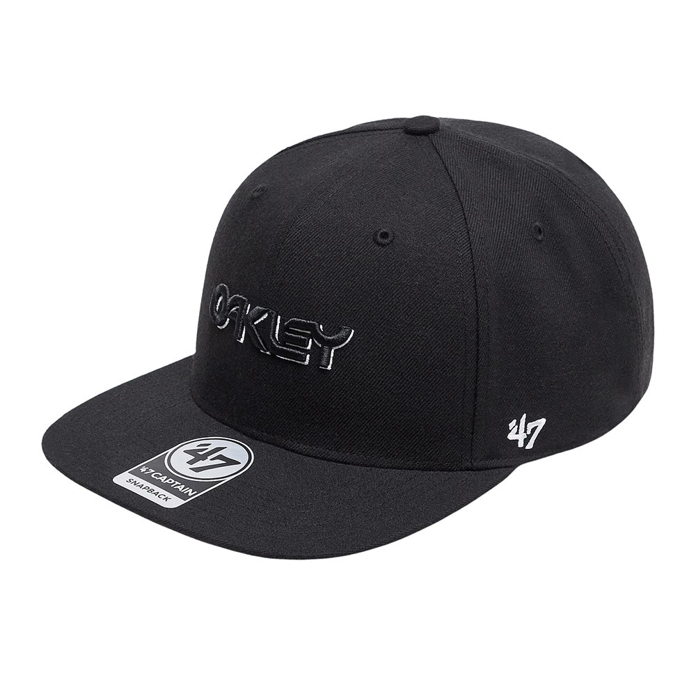 Oakley 47 B1B Ellipse Hat Blackout/White Hat