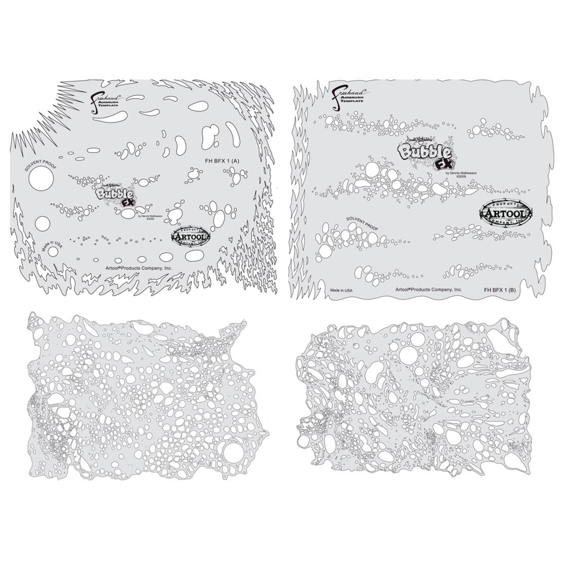 IWATA TEMPLATE DENNIS MATHEWSON BUBBLE FX WITH DVD