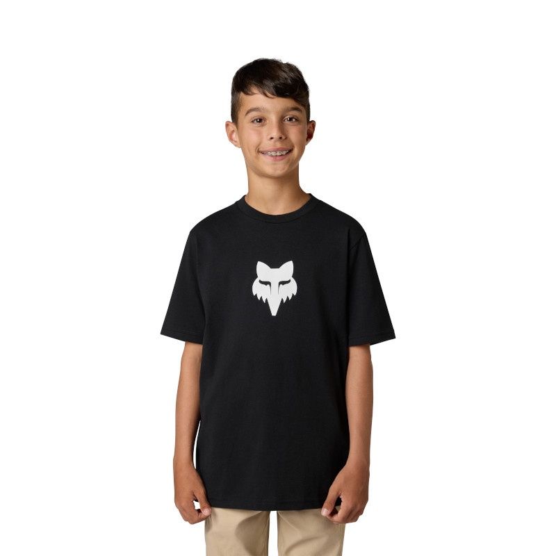 Fox Yth Fox Head SS Tee
