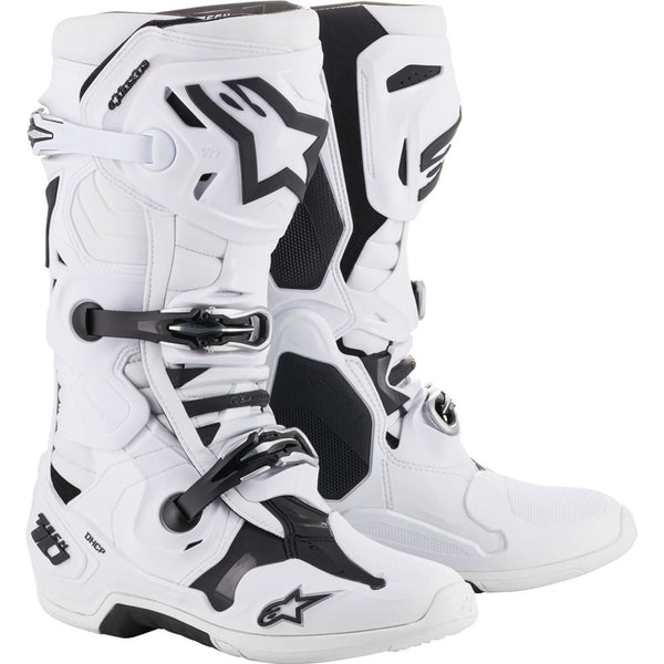Tech-10 MX Boots White