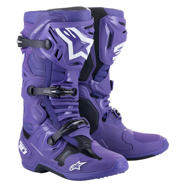 Tech-10 MX Boots Ultraviolet