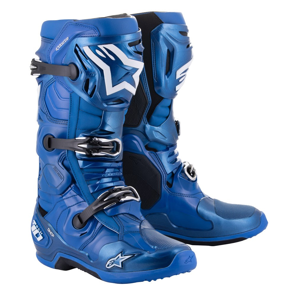 Tech-10 MX Boots Blue