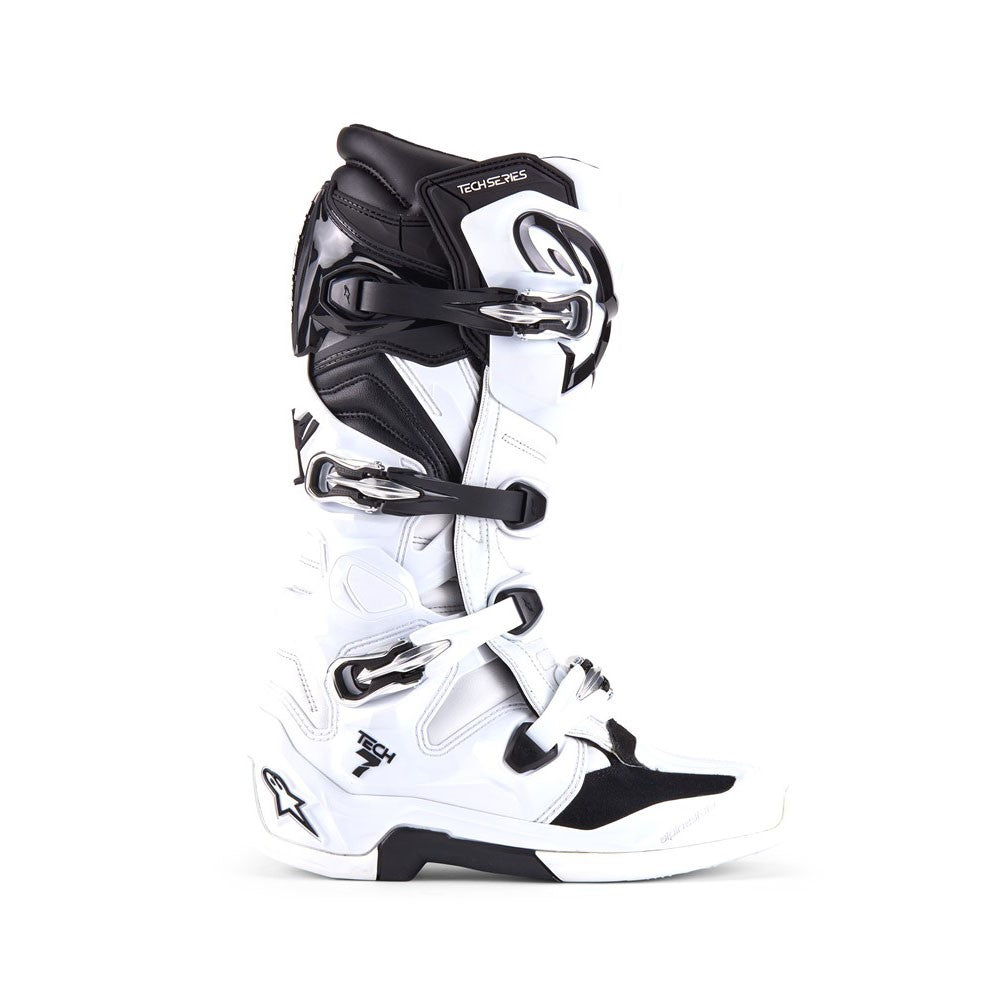 Tech-7 MX Boots White/Black