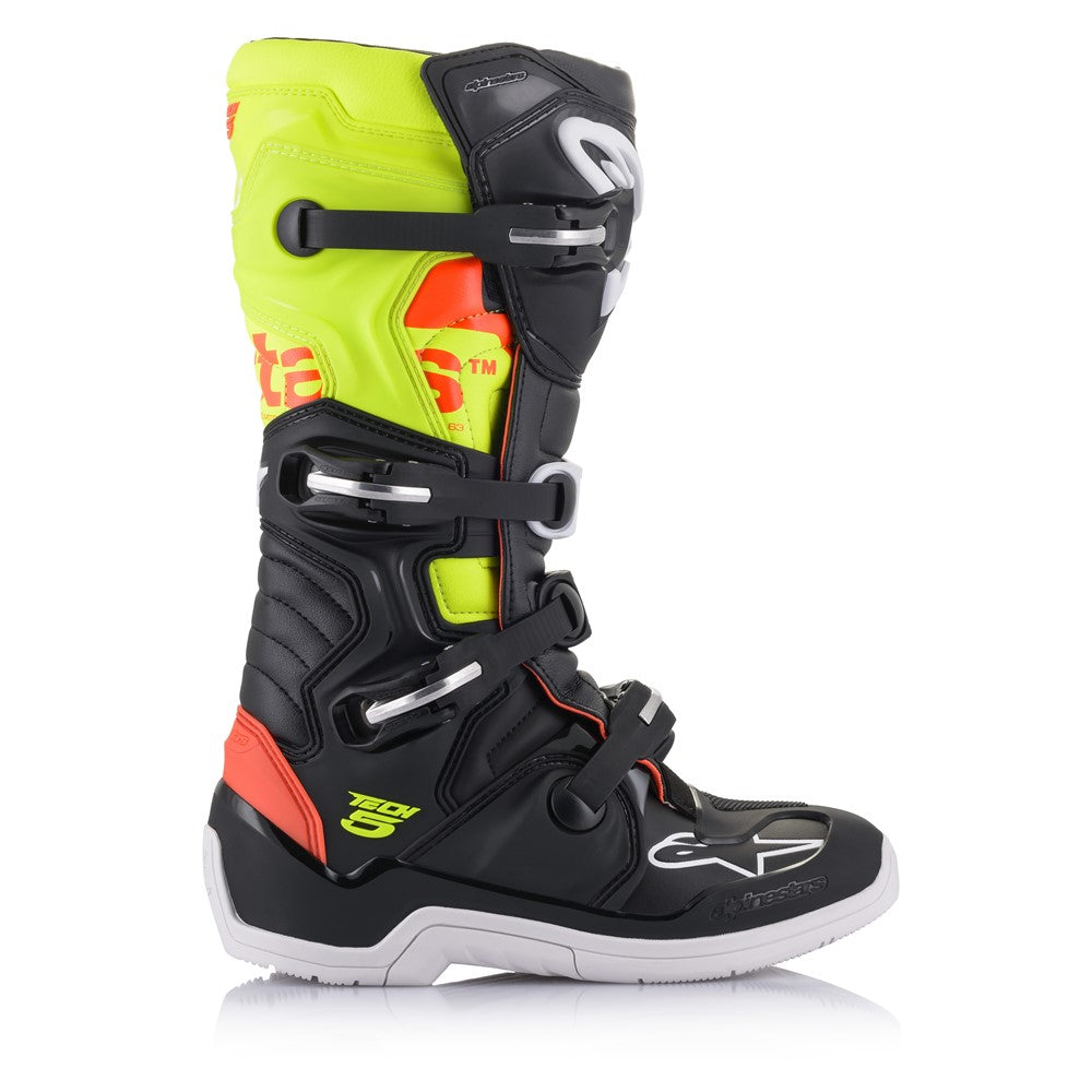 Tech-5 MX Boots Black/Red