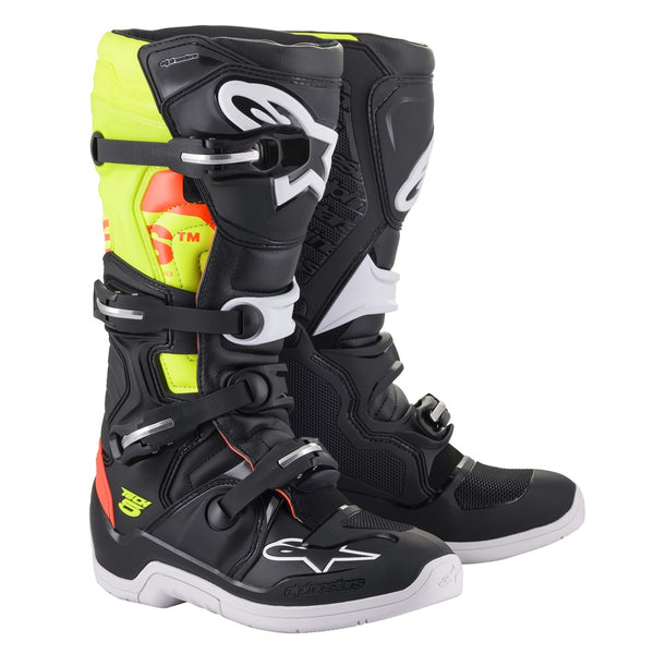 Tech-5 MX Boots Black/Red