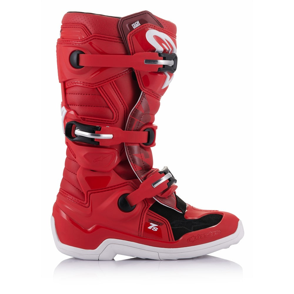 Tech-7S MX Boots Red