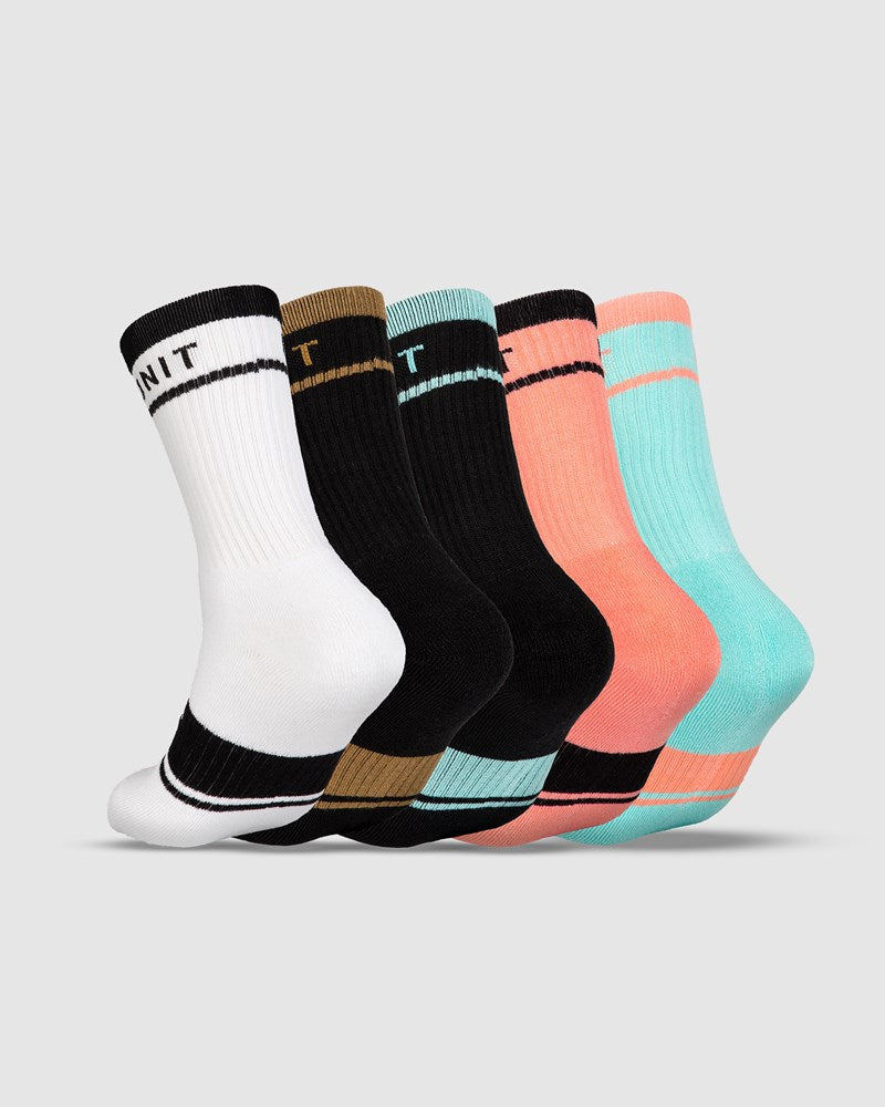 Equip Ladies Bamboo Hi Lux Socks - 5 Pack