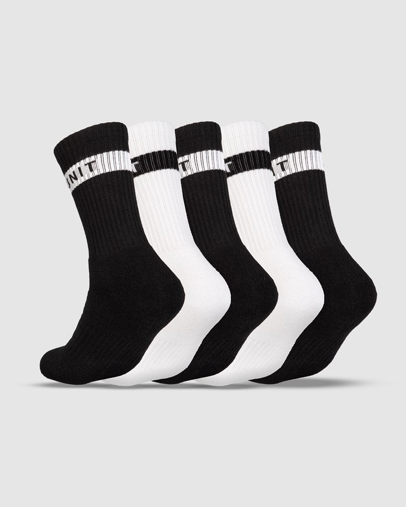 Wander Ladies Bamboo Hi Lux Socks - 5 Pack