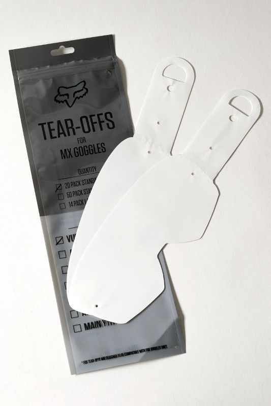 Fox Vue Standard Tear Offs - 20 Pack