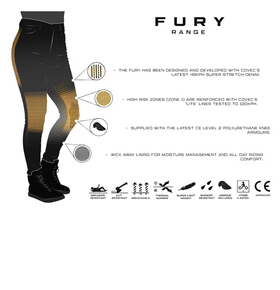 Bull-It Fury V Jegging - LADIES