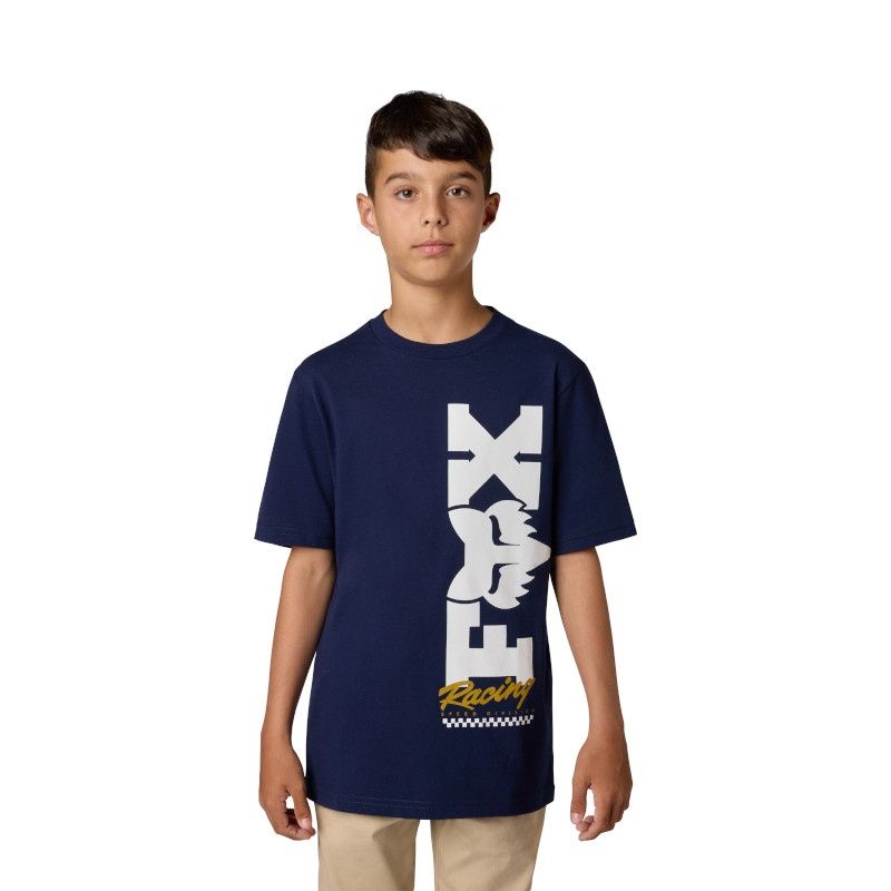Fox Yth Checker SS Tee