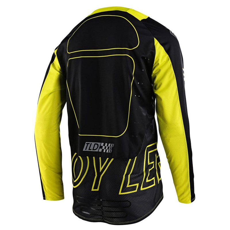 SE PRO JERSEY DROP IN BLACK / GLO YELLOW