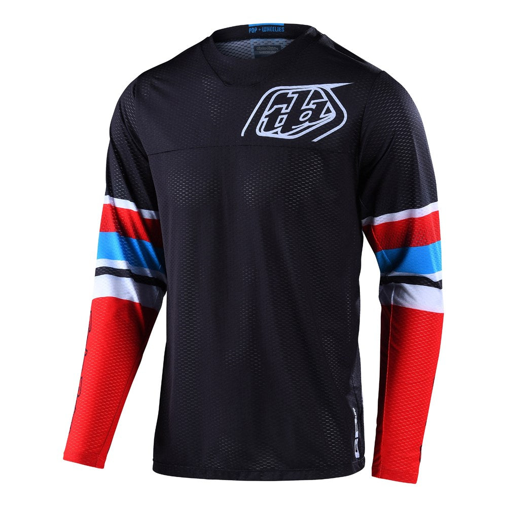 GP AIR JERSEY WARPED RED / BLACK