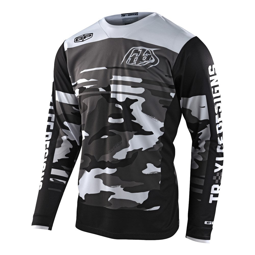 GP JERSEY FORMULA CAMO BLACK / GRAY | YOUTH