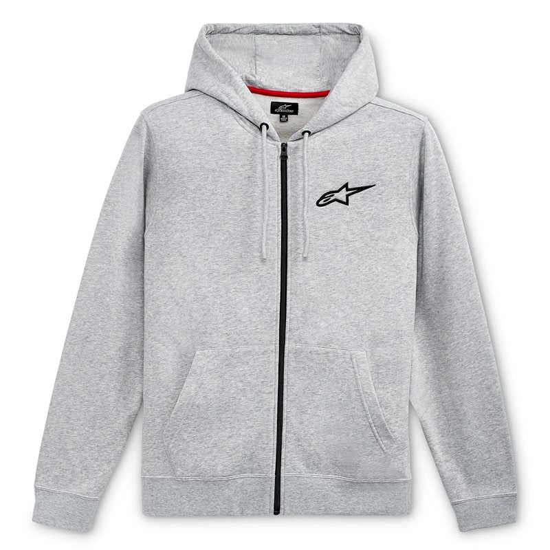 Ageless Chest Hoodie Grey Heather/Black