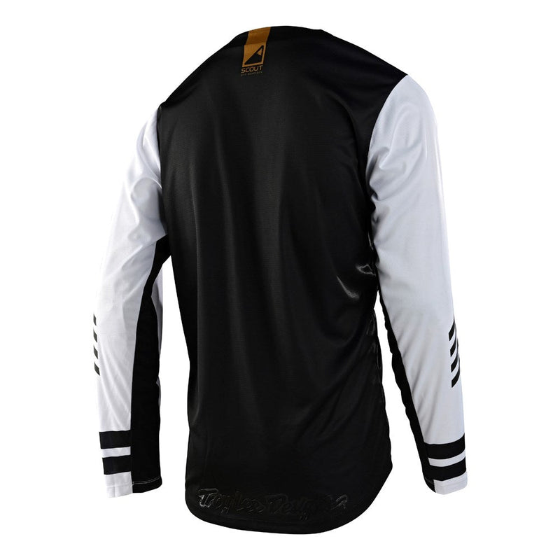 SCOUT GP JERSEY RIDE ON BLACK / WHITE